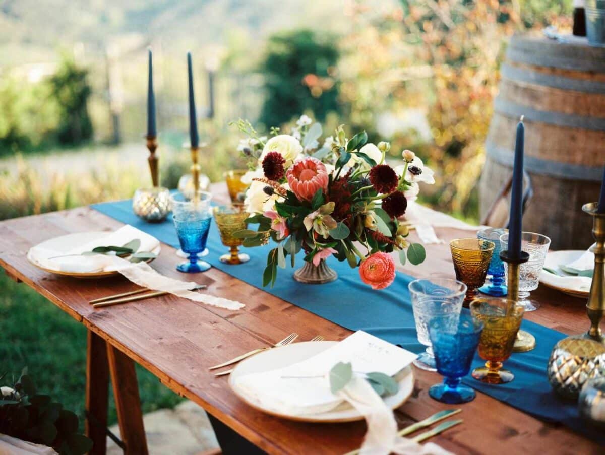 Idées innovantes pour une décoration de table mariage champêtre parfaite