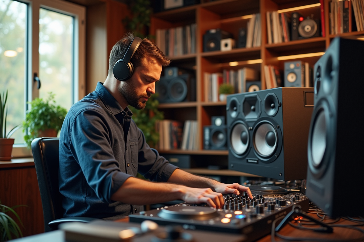 dj  animation