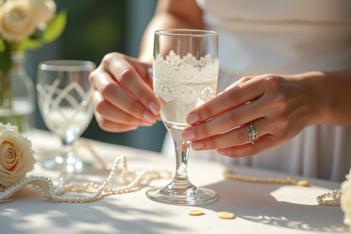 verres mariage